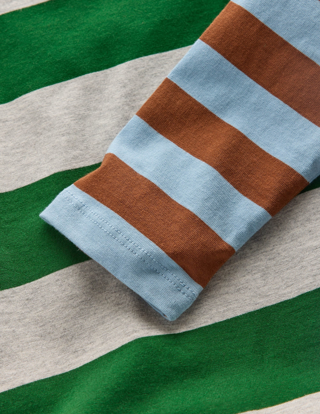 Long Sleeve Hotchpotch T-shirt-Hotch Multi