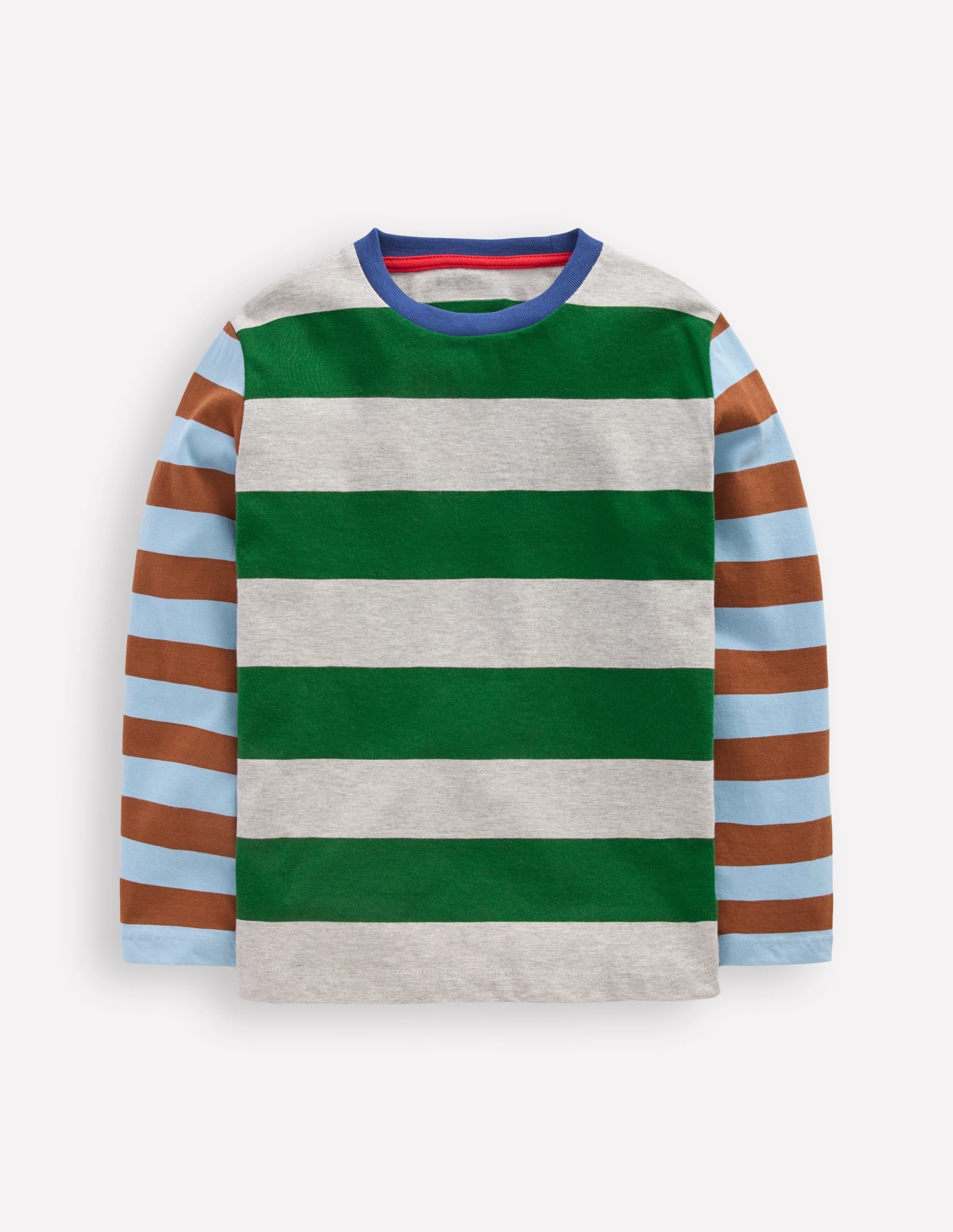 Long Sleeve Hotchpotch T-shirt-Hotch Multi