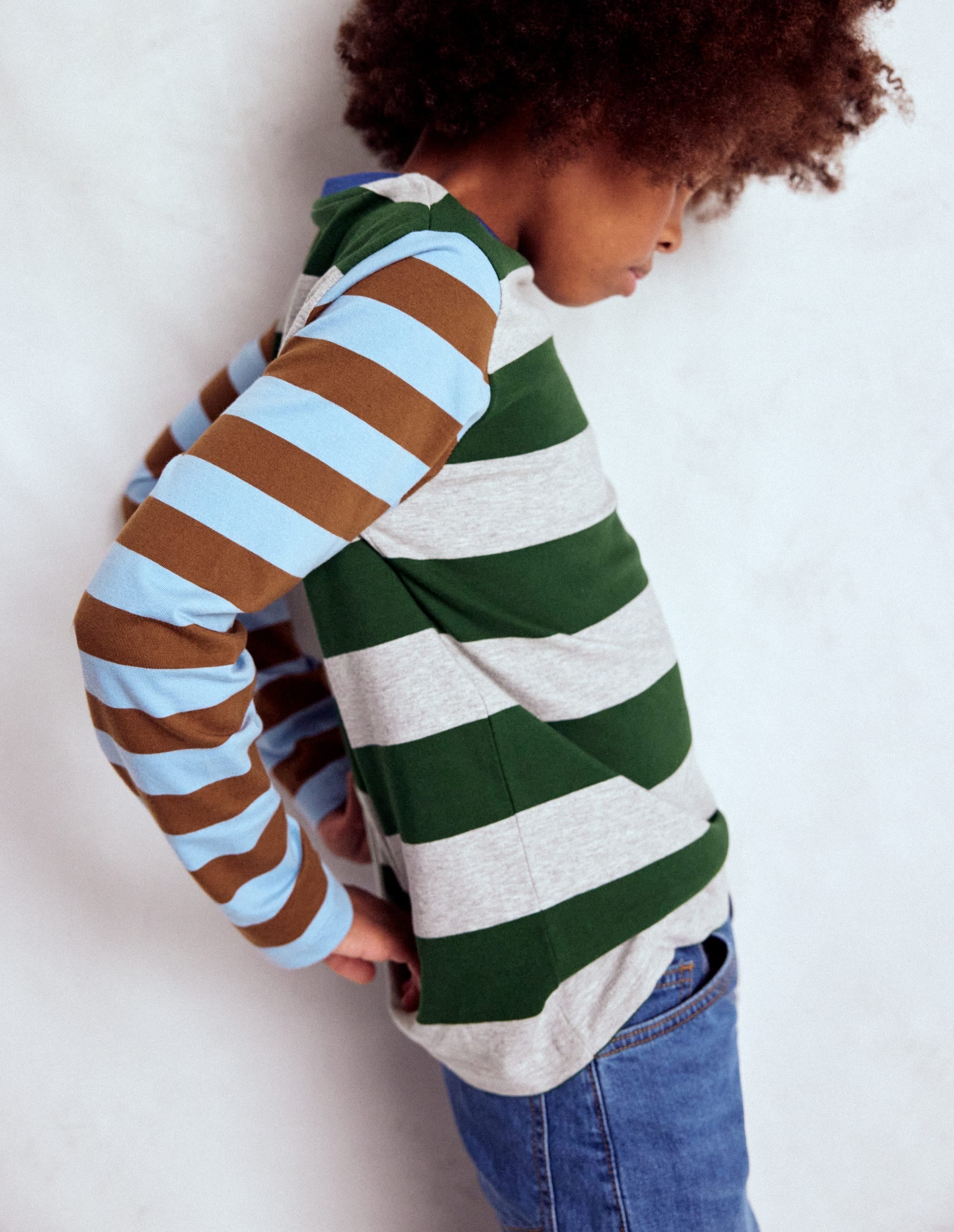 Long Sleeve Hotchpotch T-shirt-Hotch Multi