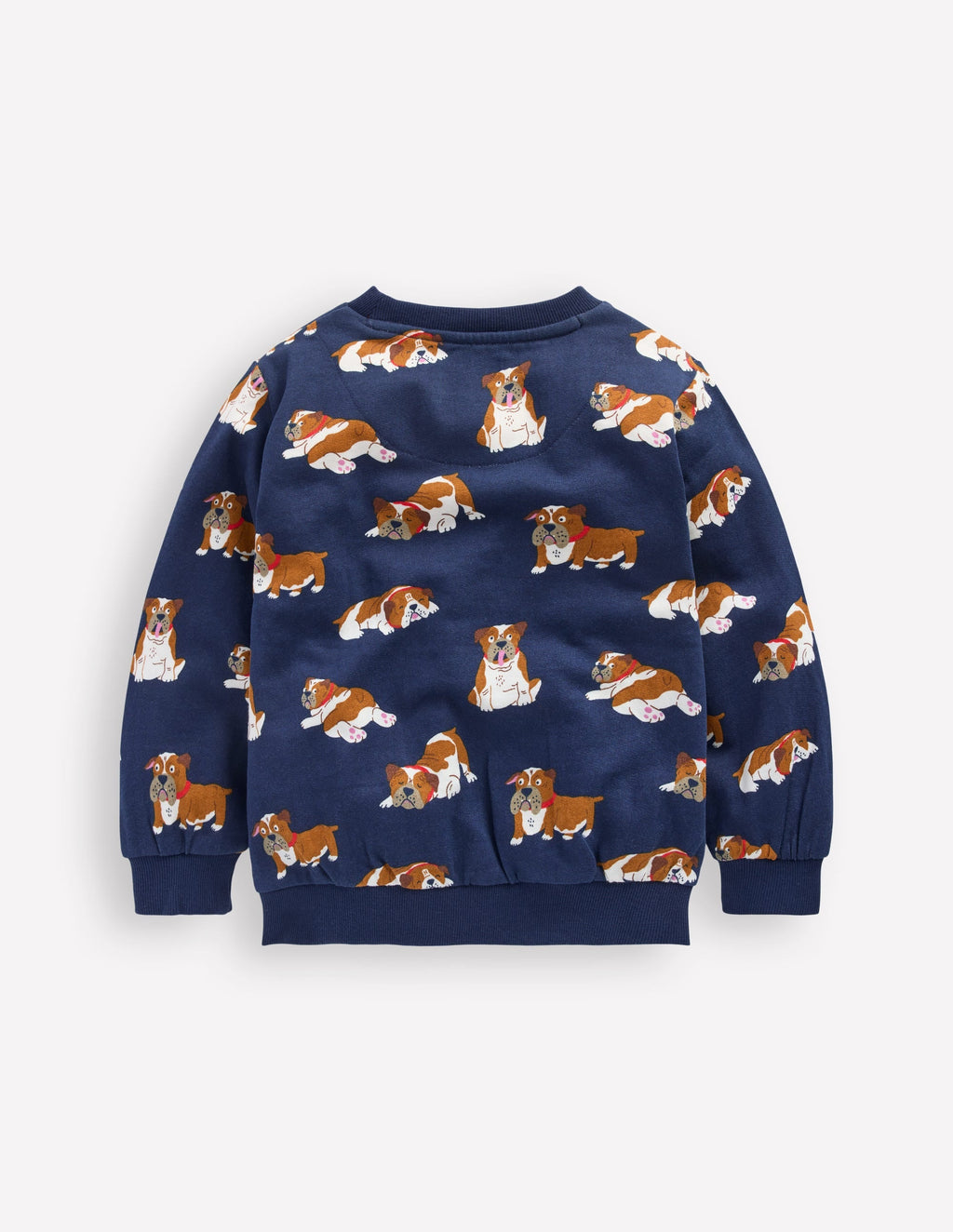 Everyday Printed Sweatshirt-Blue Bulldogs