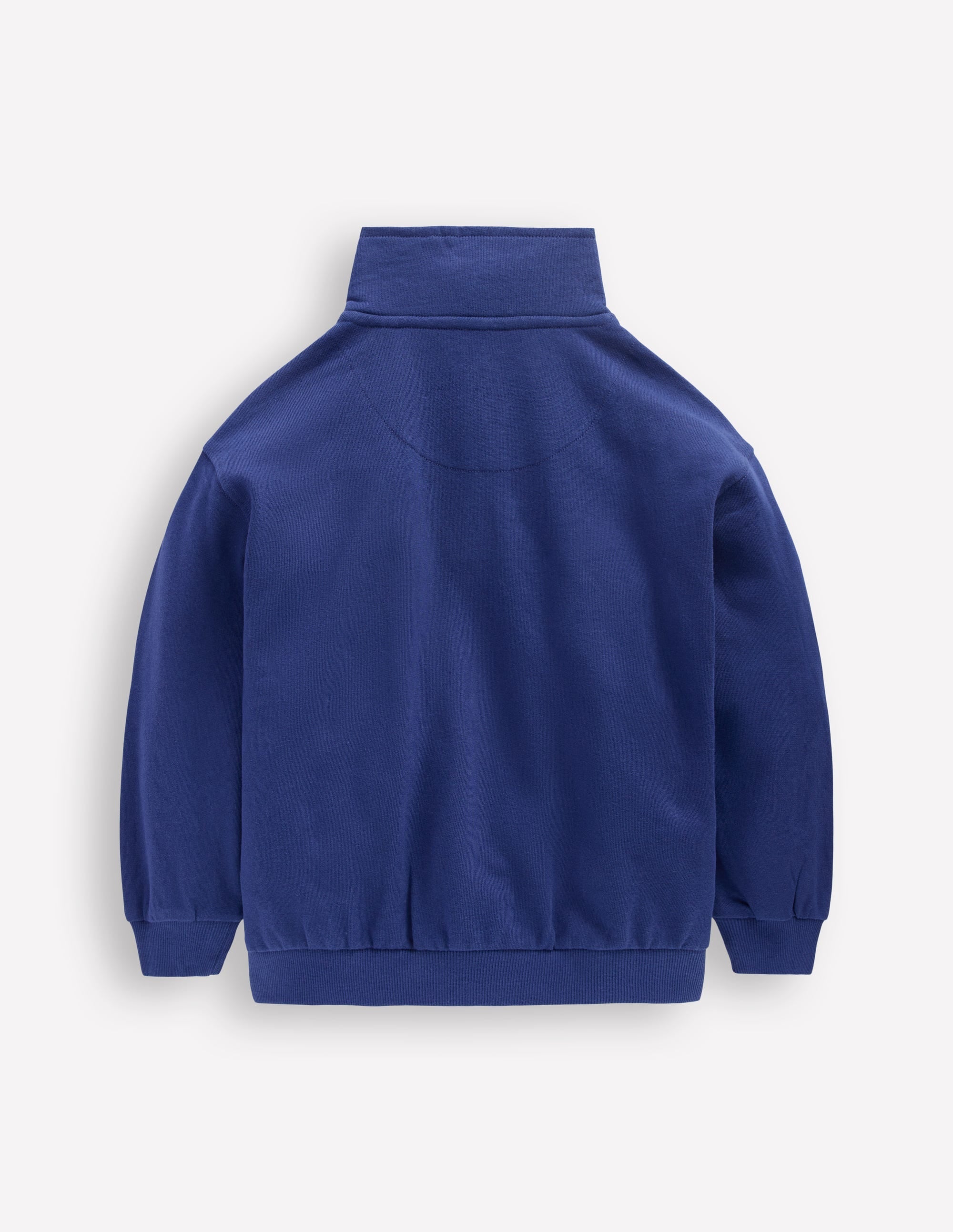 Half-Zip Sweatshirt-Navy