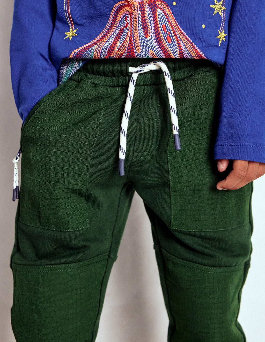 Warrior Knee Joggers-Pine Green Ripstop