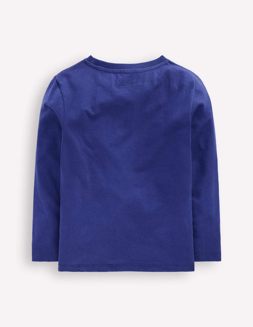 Long Sleeve Appliqué T-shirt-Twilight Blue Moon Explorer