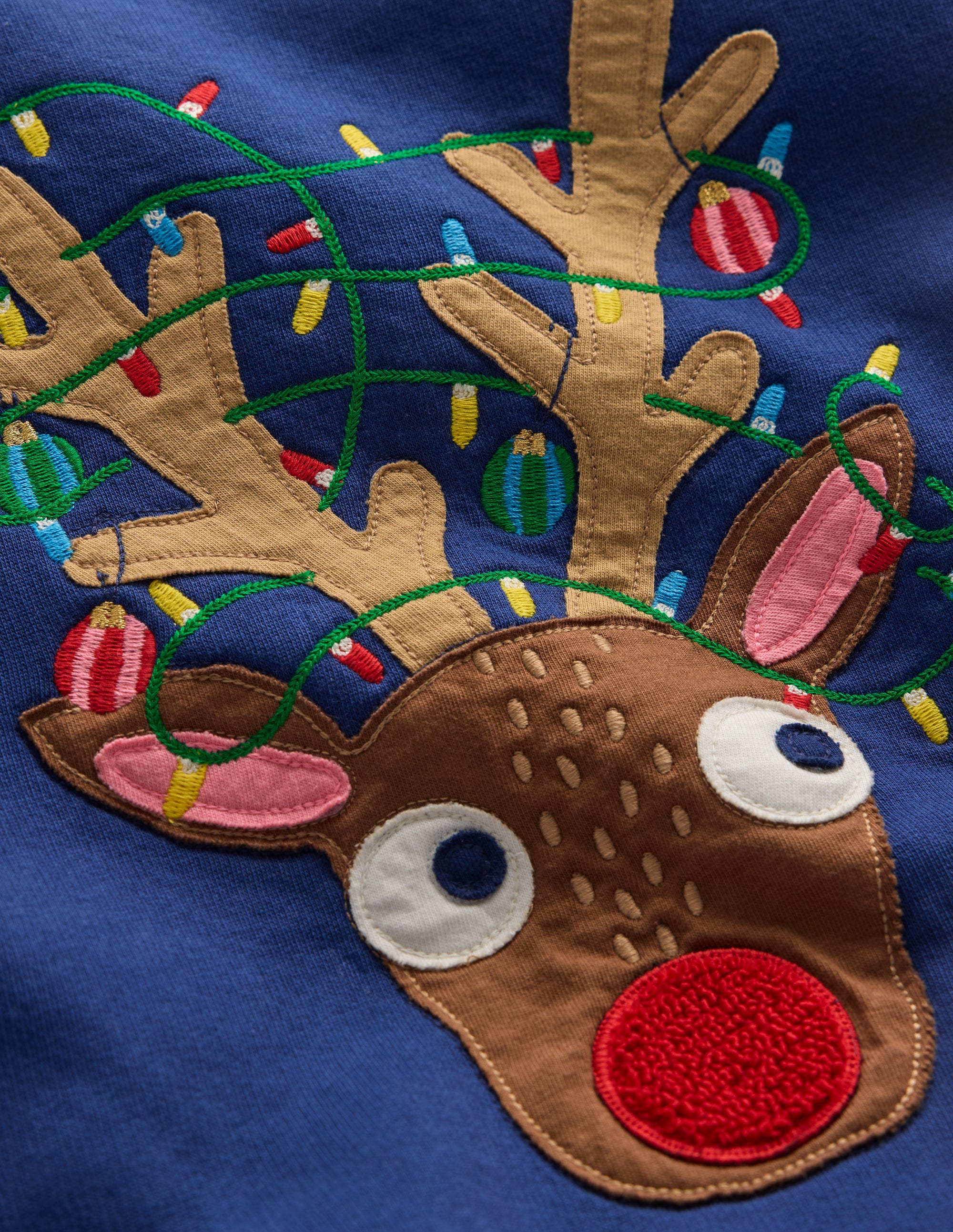 Cosy Festive Sweatshirt-Reindeer