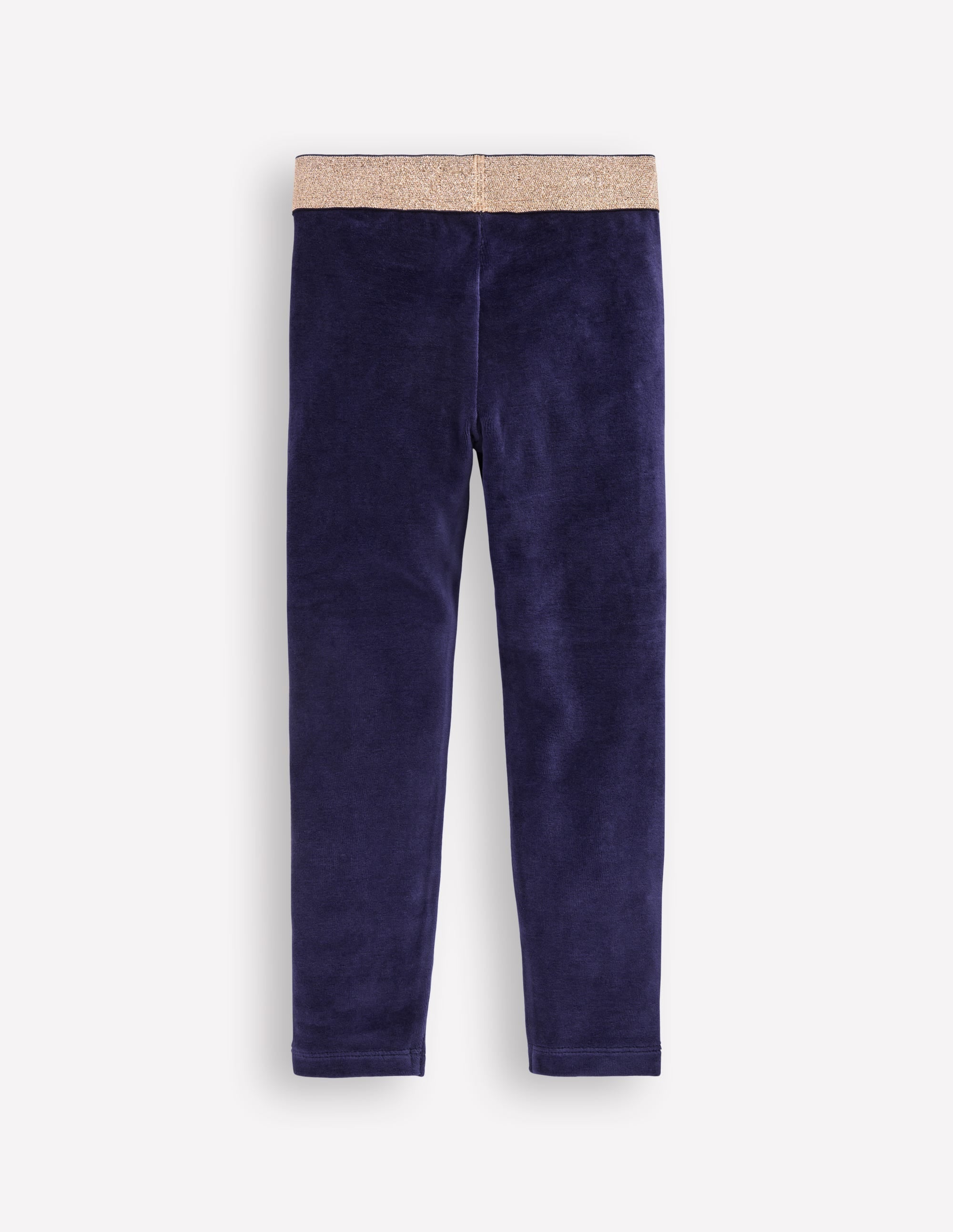 Velvet Leggings-Starboard Blue