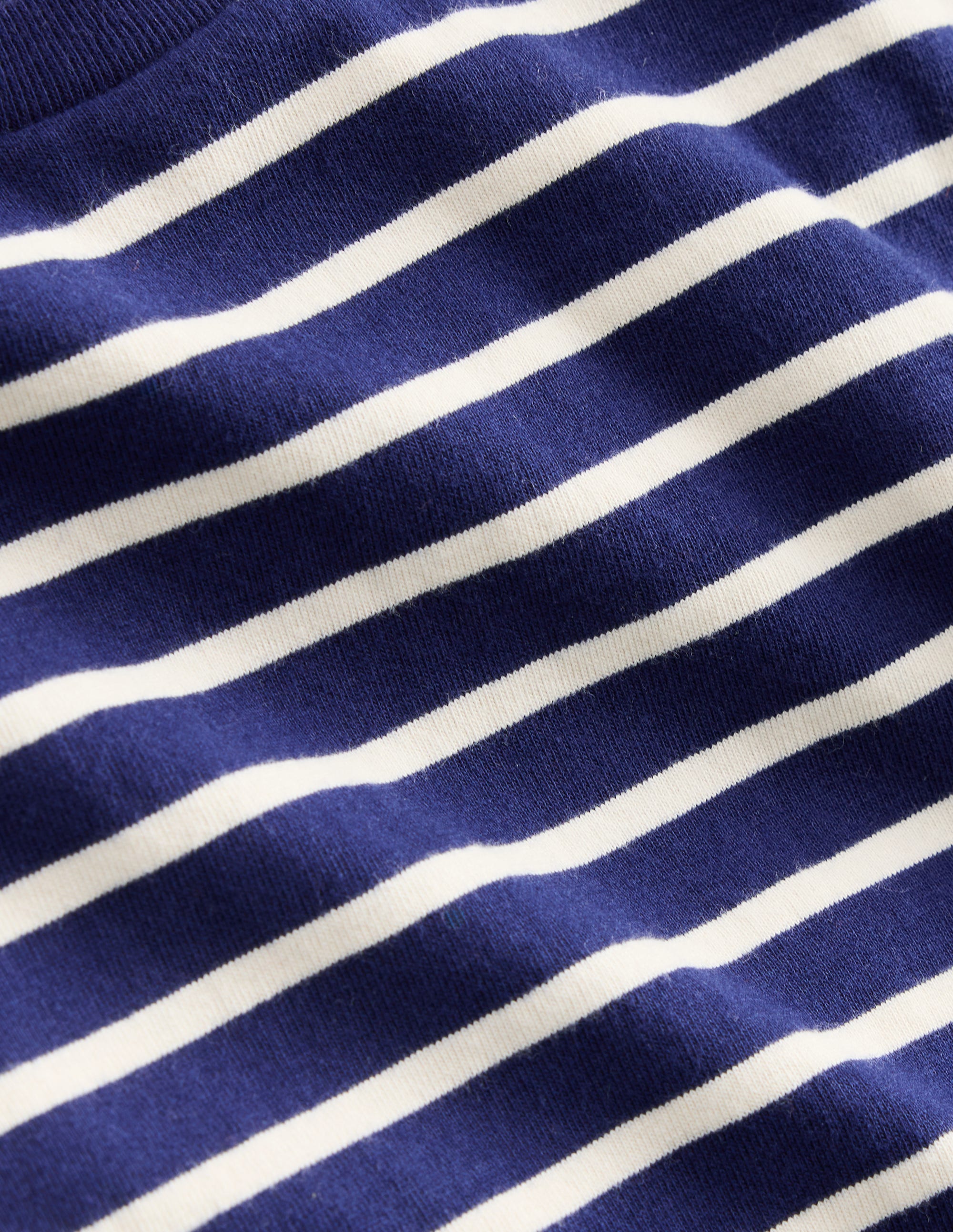 Long Sleeve Relaxed Breton-Navy/Ivory