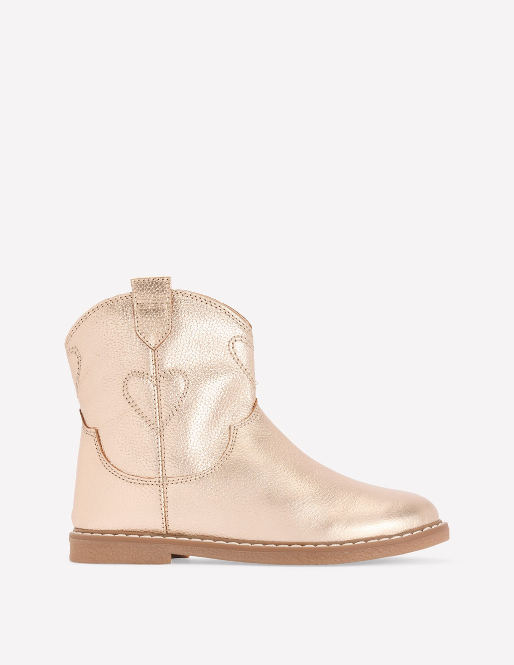 Western Boots-Gold
