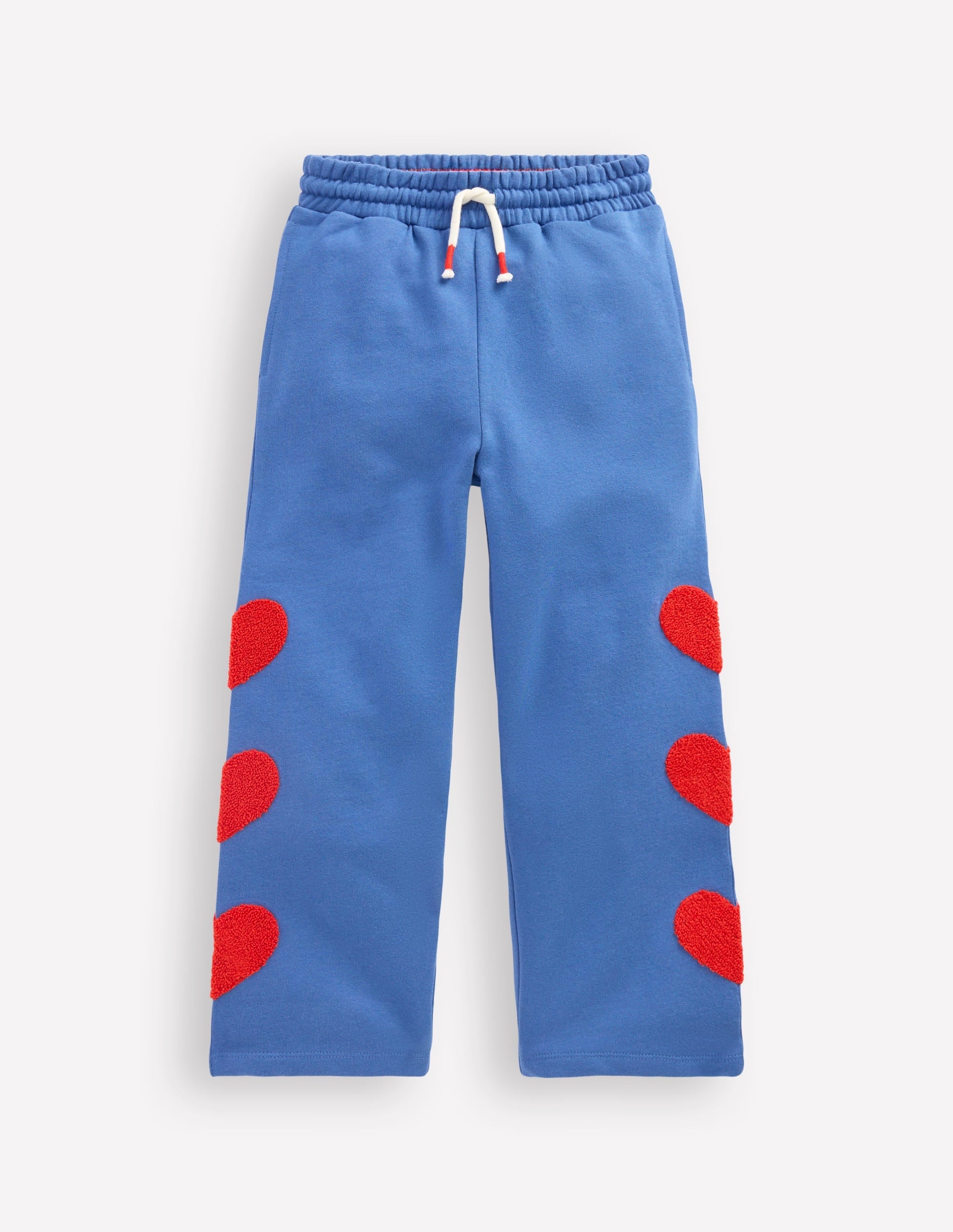 Bobbie Appliqué Sweatpants-Bluejay Hearts