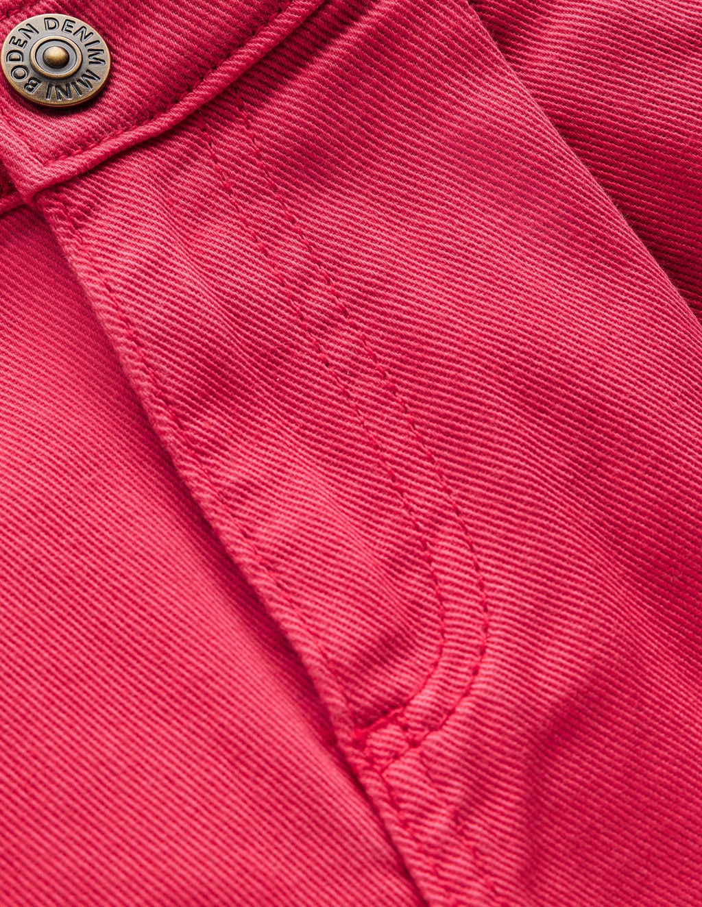 Pleat Jeans-Raspberry Pink