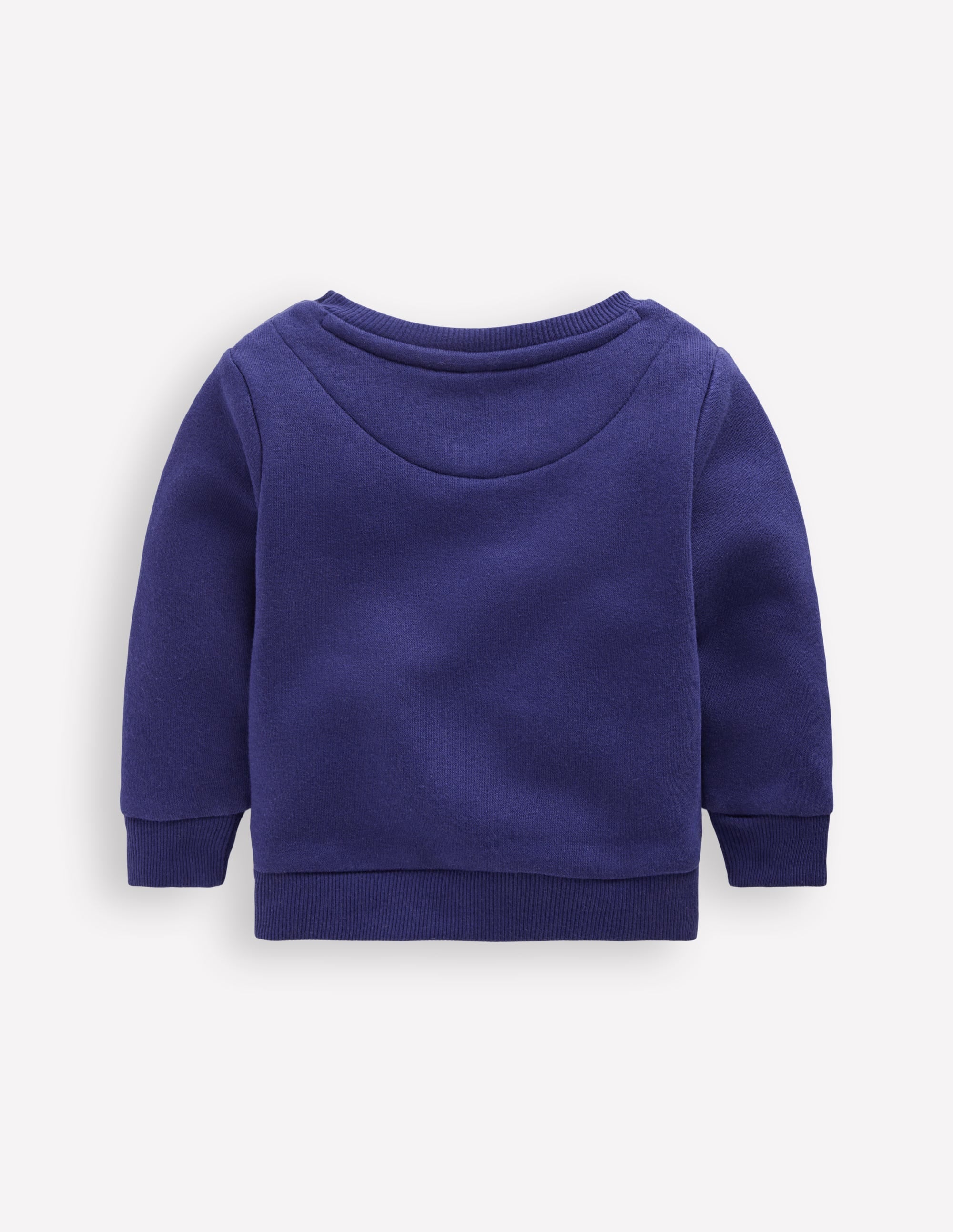 Boys Appliqué Sweatshirt-Navy Polar Bear