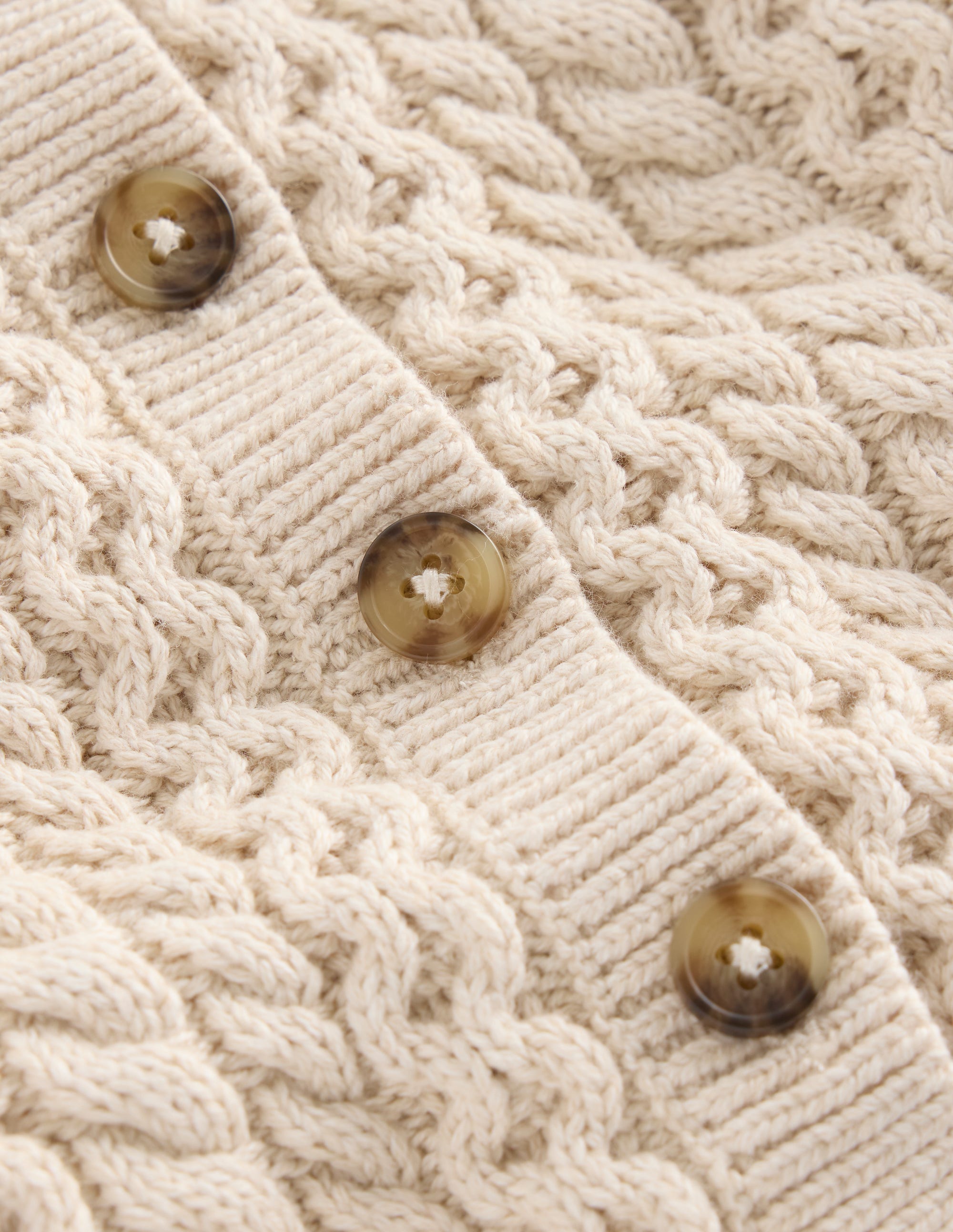 Cable Knitted Play Set-Oatmeal Marl