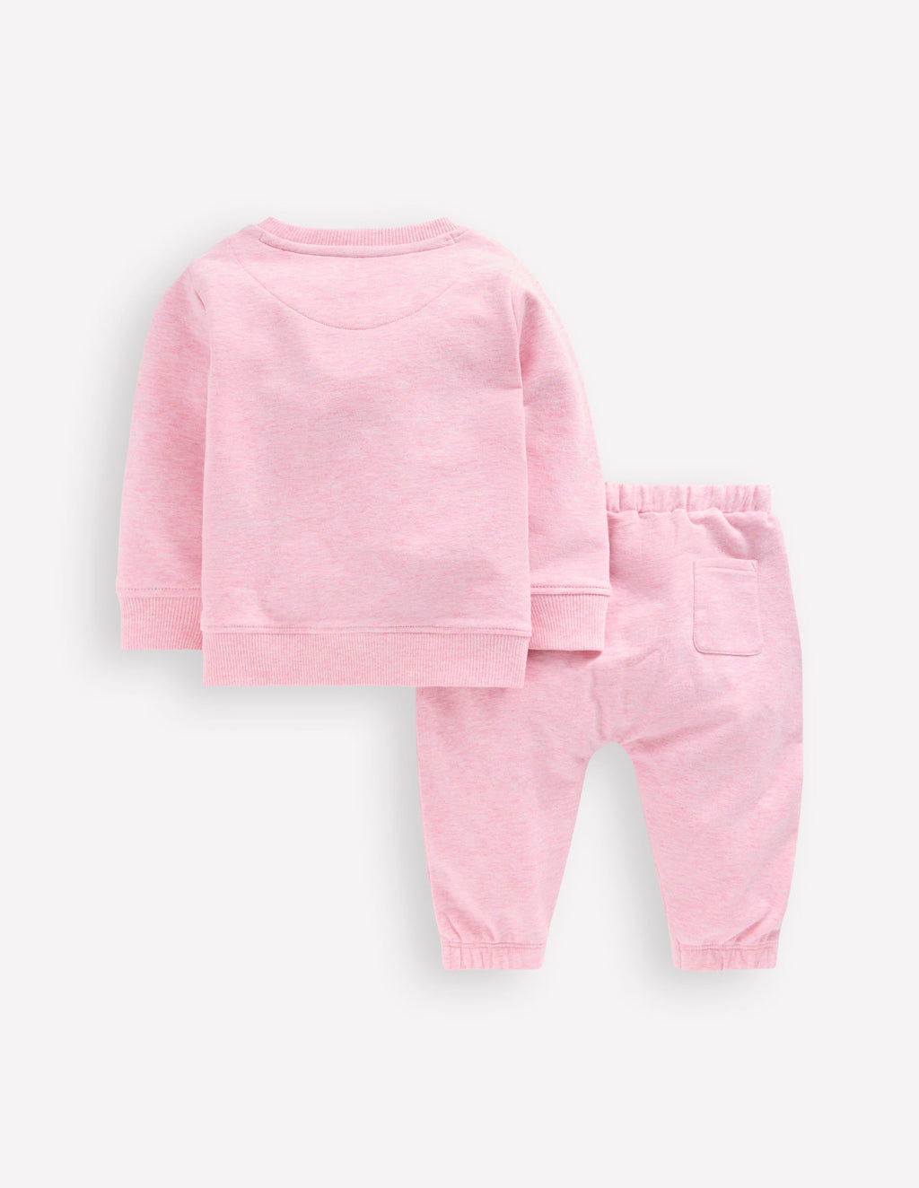 Sweatshirt Play Set-Pink Marl Hearts
