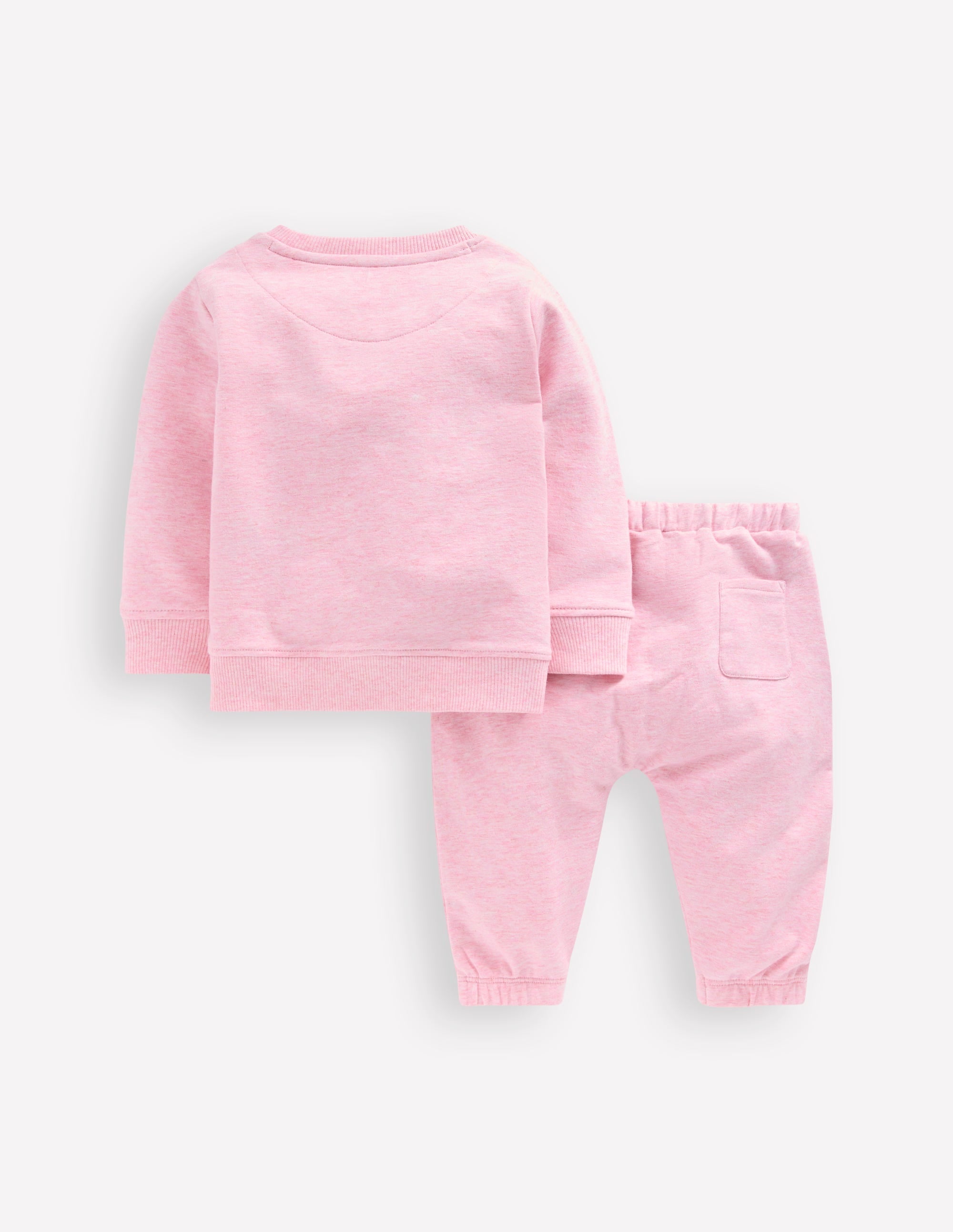 Sweatshirt Play Set-Pink Marl Hearts