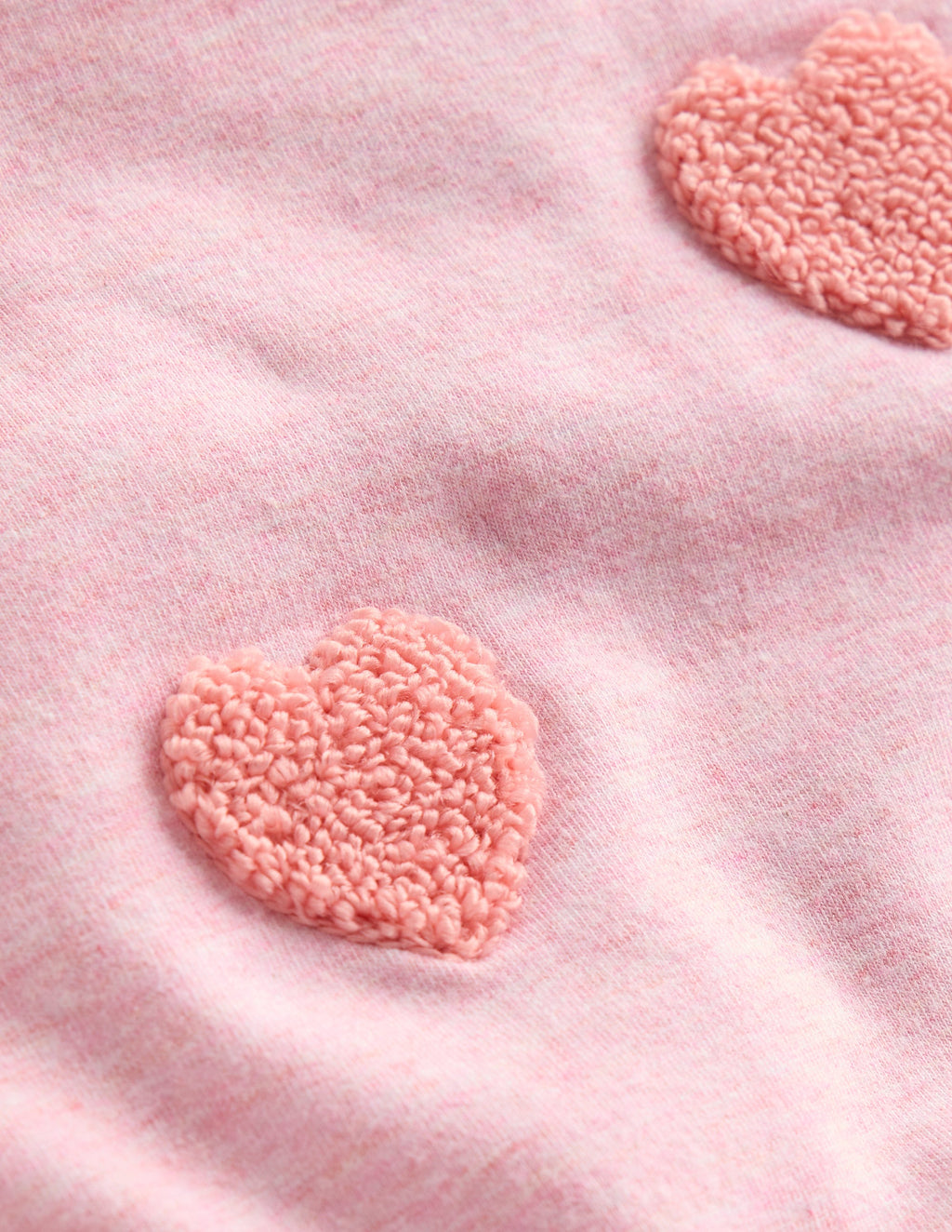 Sweatshirt Play Set-Pink Marl Hearts