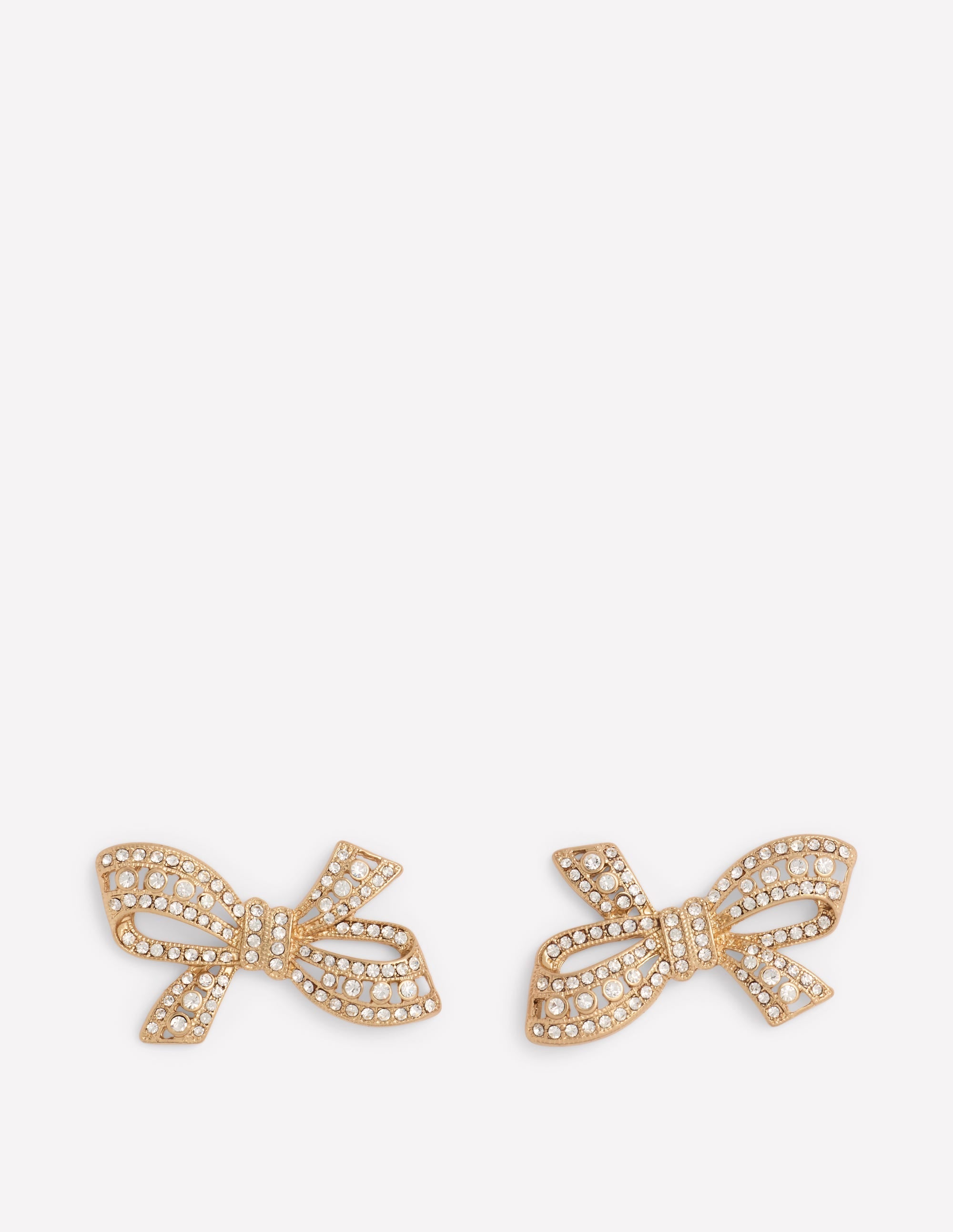 Jewel Novelty Earrings-Gold Colour