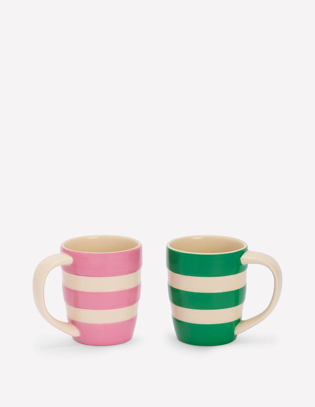 Boden x Cornishware Mug-Pink