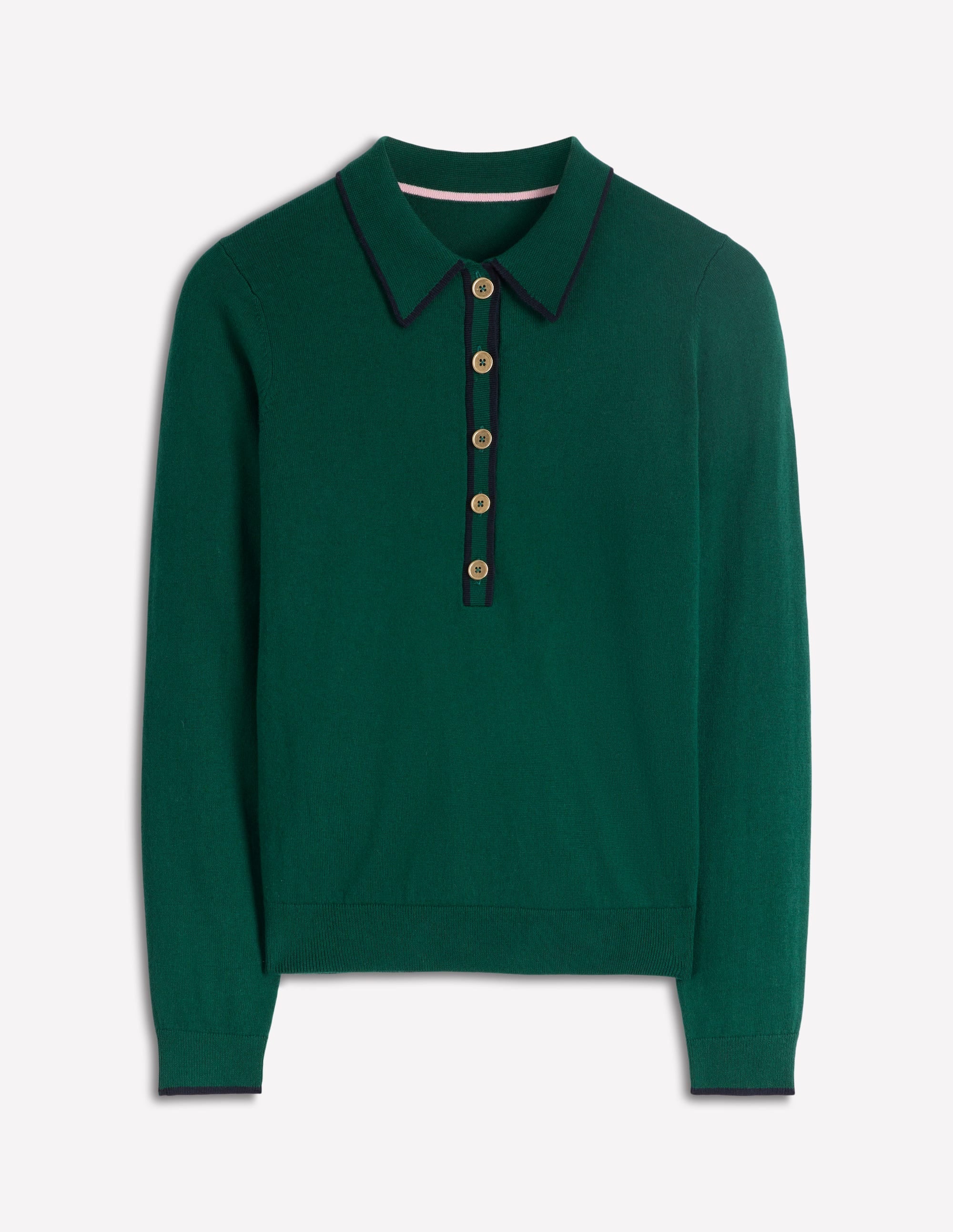 Liz Henley Jumper-Botanical Garden Green