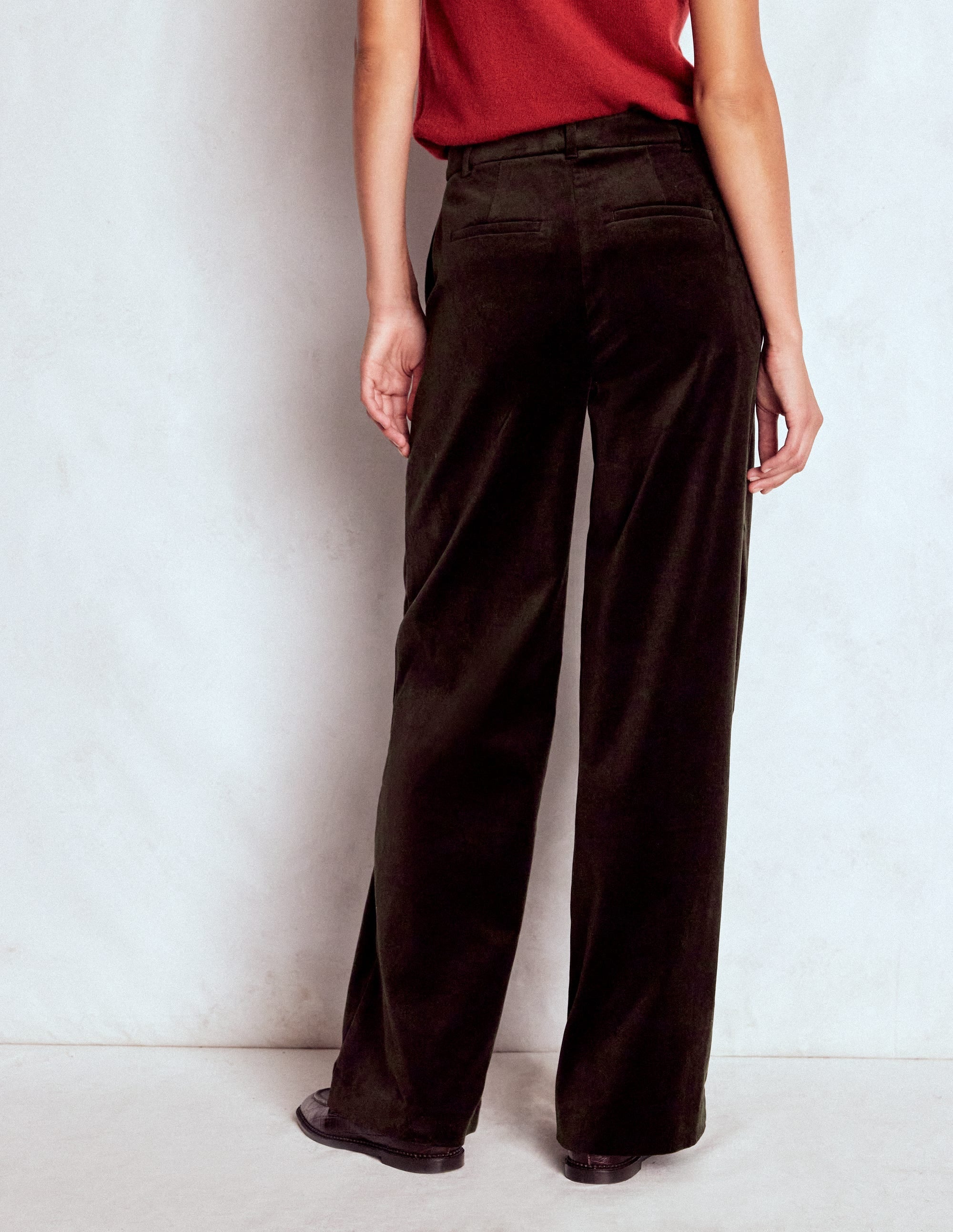 Belgravia Tailored Pants-Espresso