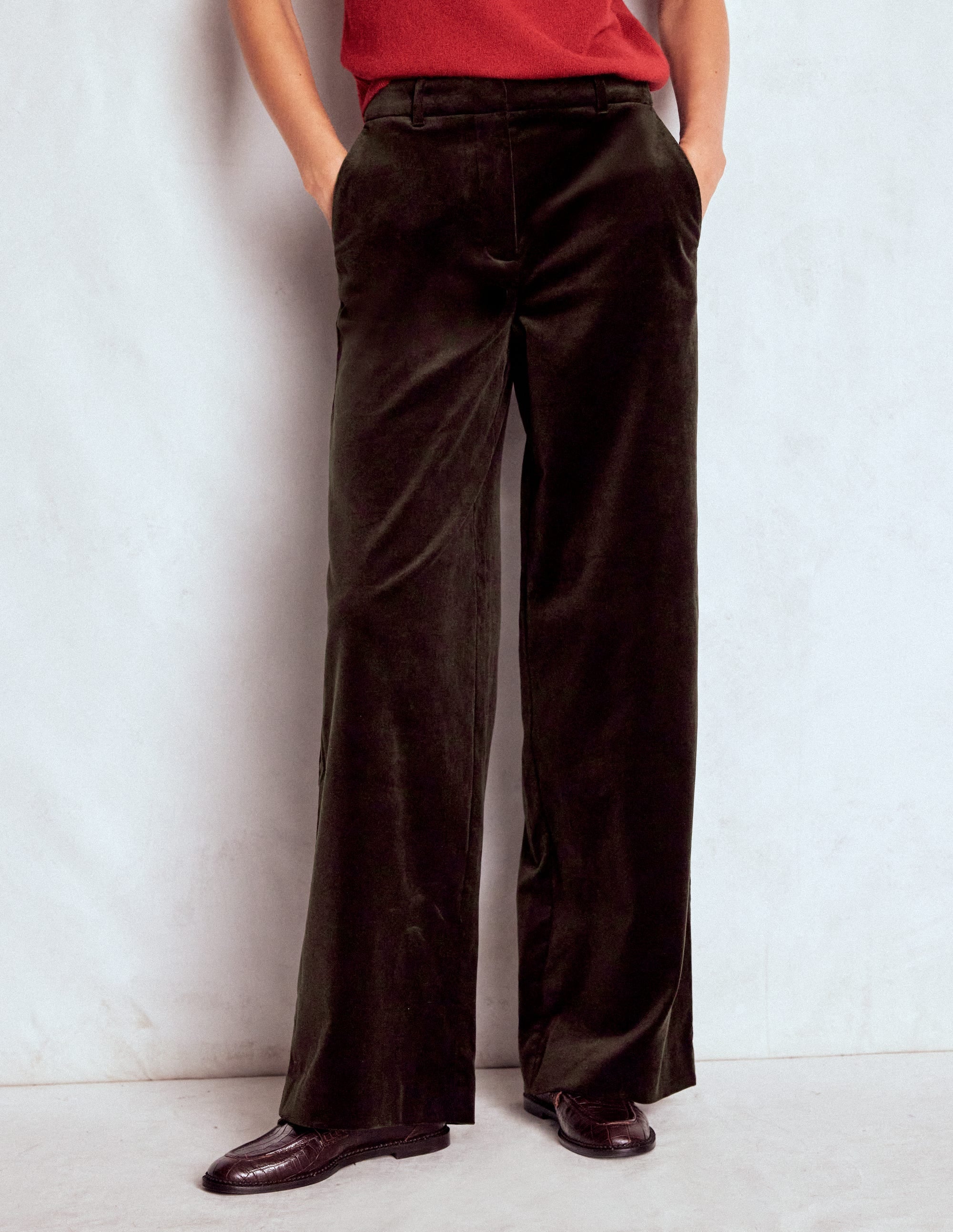 Belgravia Tailored Pants-Espresso