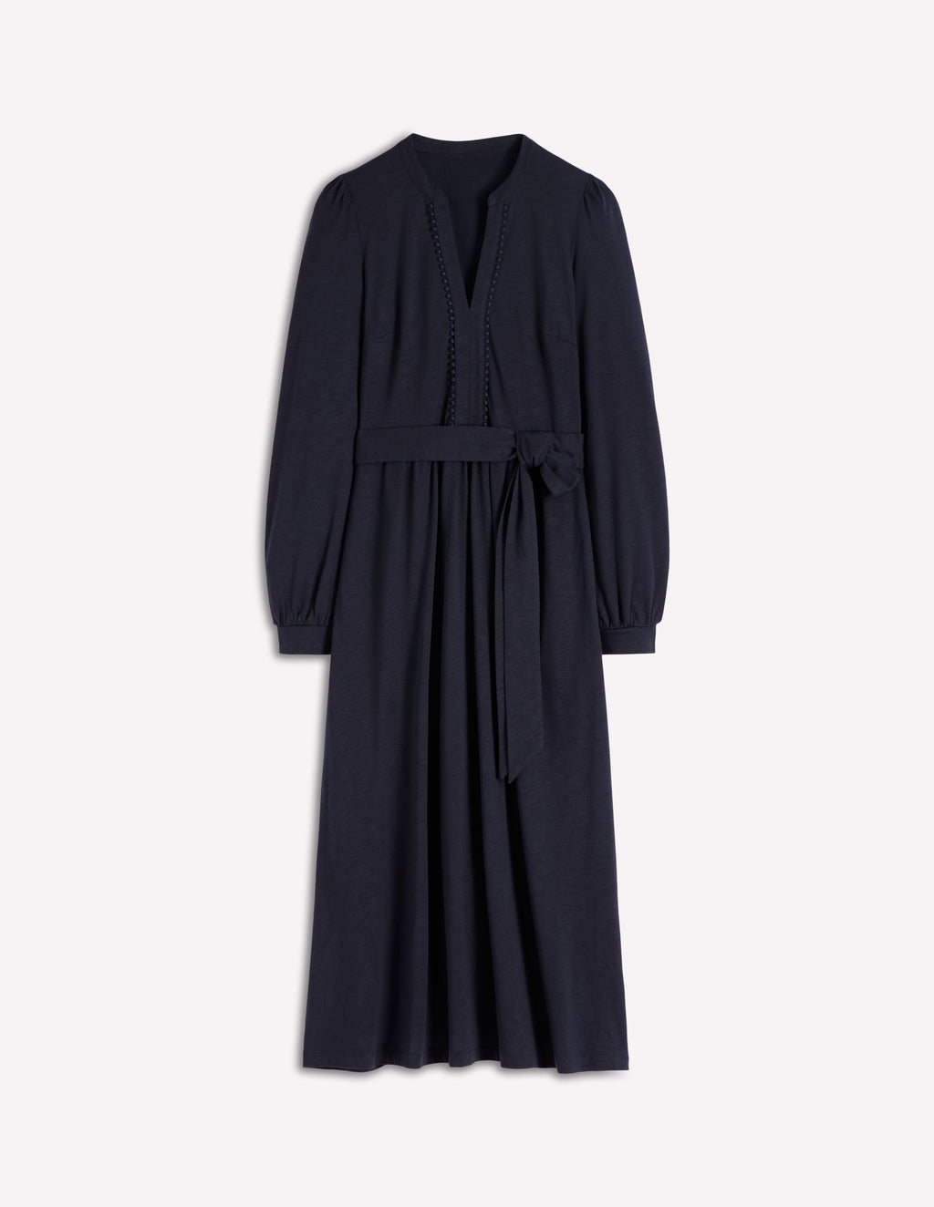 Naomi Long Sleeve Midi-Navy