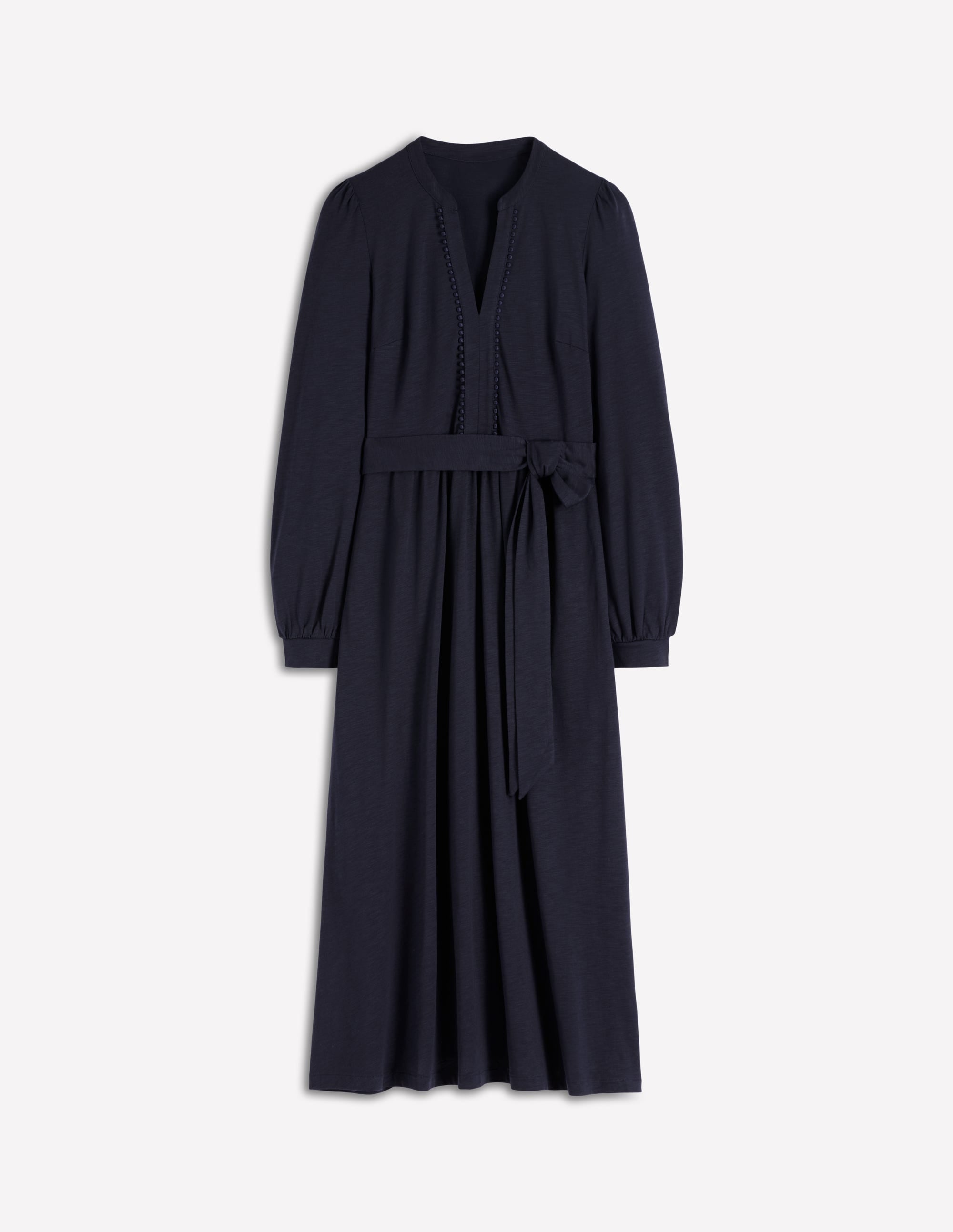 Naomi Long Sleeve Midi-Navy
