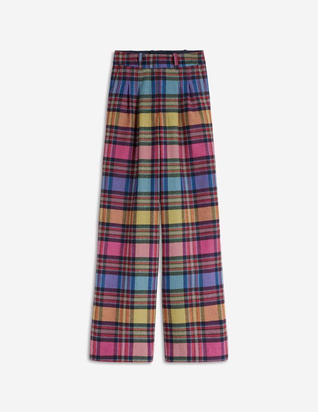 Kensington Tailored Pants-Multi Blanket Check