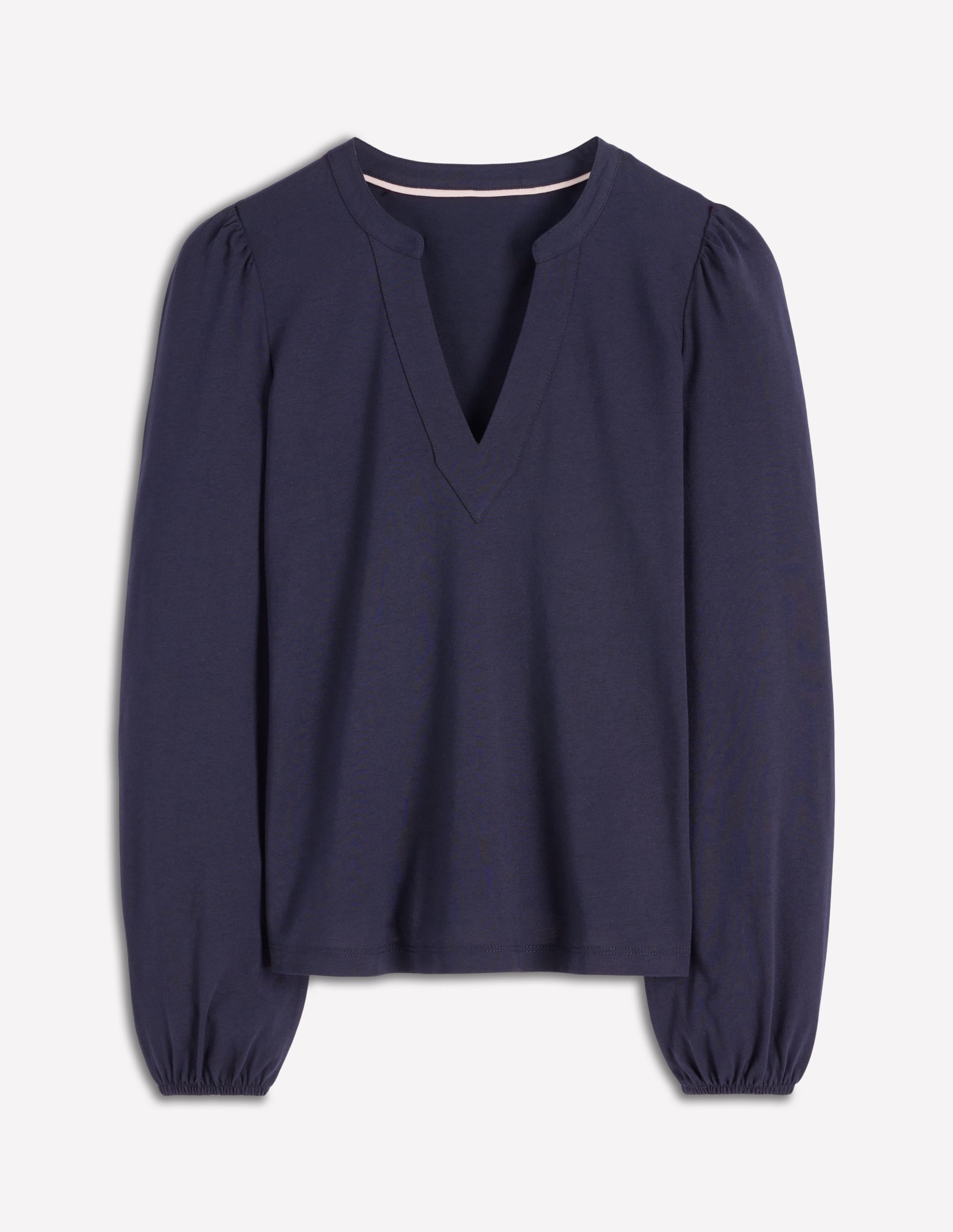 Supersoft Notch Top-Navy
